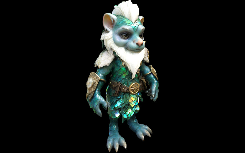 MythosRealm Creatures: Фантастическая 3D-модель бестиария - Features Image 2