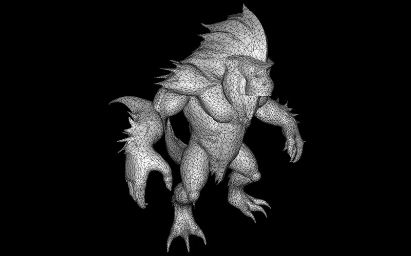 Savage Primal Gorilla Evolution Pack Model 3D - Obraz funkcji 7