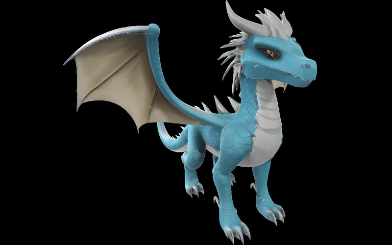 MythosRealm: Legendarne Stworzenia Pakiet Model 3D - Obraz funkcji 2
