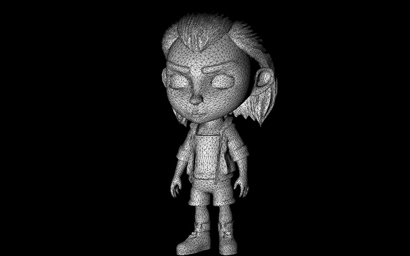 Whimsical Wanderers: Abenteuerpaket für Kinder 3D-Modell - Eigenschaften Bild 13