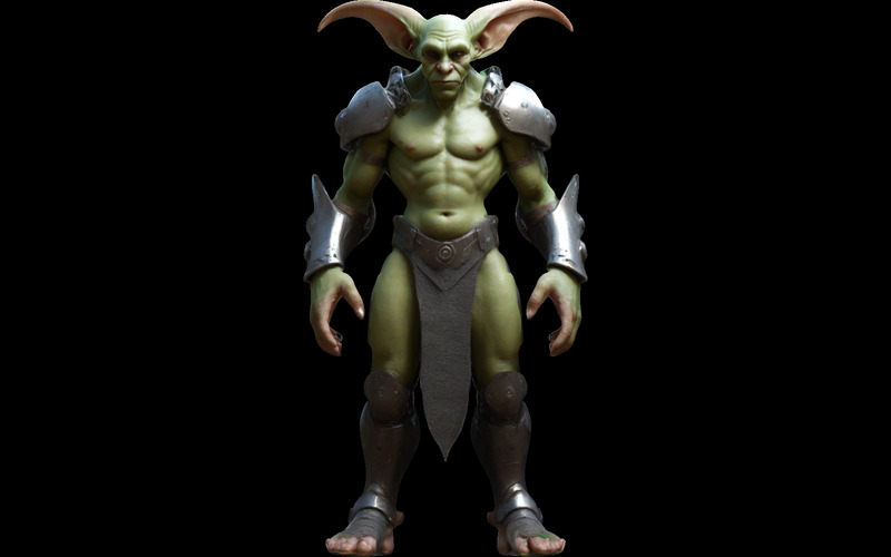 Fantasia Goblin Horde: Pacote Completo de Personagens Modelo 3D Grátis - Features Image 24