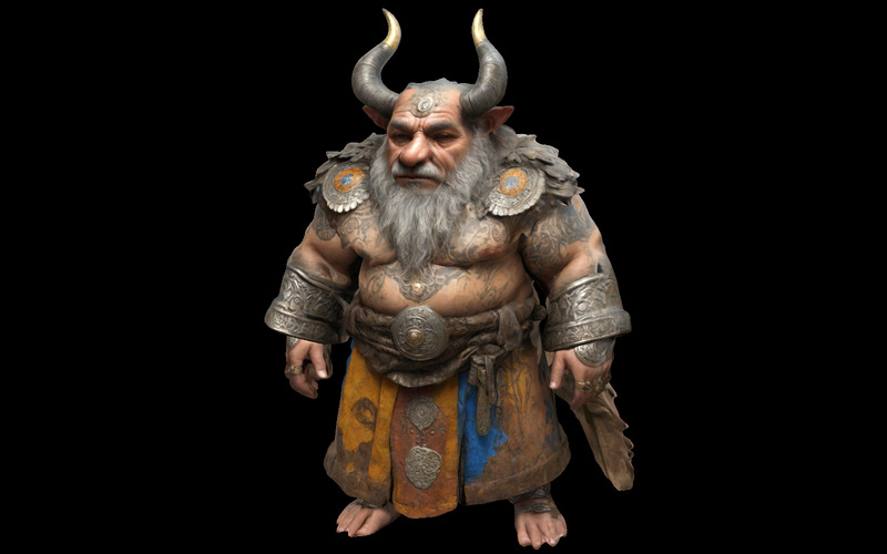 3D-модель Они-Хранители Царства - Features Image 24