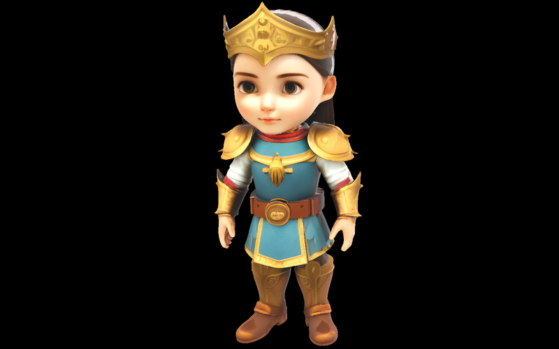 Эпические фэнтезийные герои и существа, набор 3D-моделей - Features Image 16