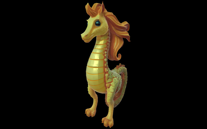 Whimsical Creatures Pack - Fantasy Animal Kingdom Vol. 1 3D-model - Features Image 24