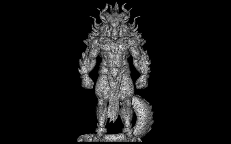 Collezione di bestie mitologiche: pacchetto di creature fantasy modello 3D gratuito - Caratteristiche Immagine 27