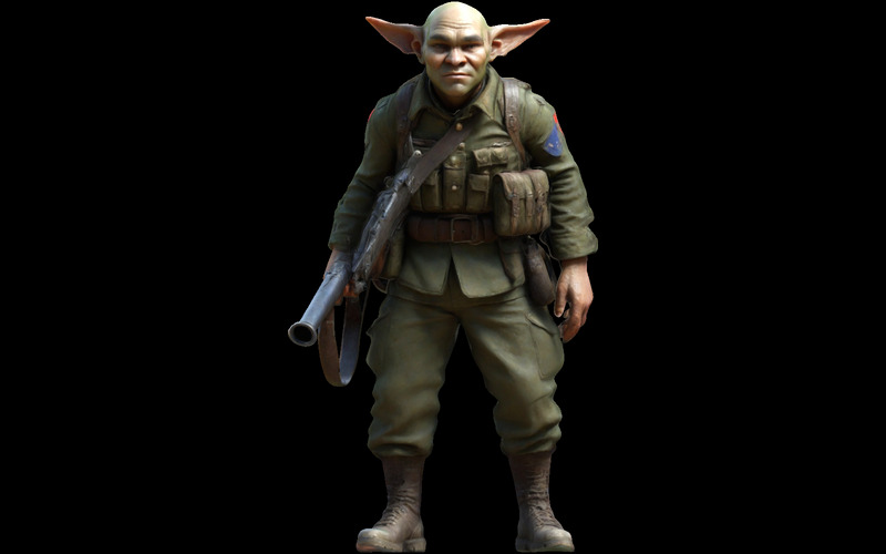 Fantasia Goblin Horde: Pacote Completo de Personagens Modelo 3D Grátis - Features Image 28