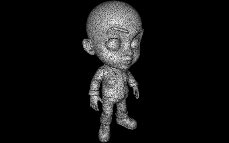Przyjazna Fantastyka i Dziwaczna Kolekcja Postaci Zombie Model 3D - Obraz funkcji 15