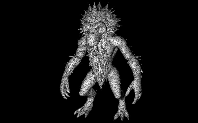 Savage Primal Gorilla Evolution Pack Model 3D - Obraz funkcji 9
