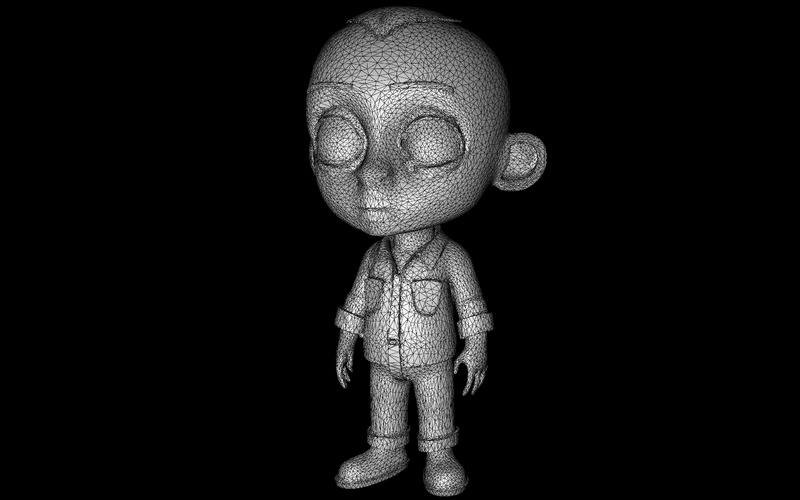 Chibi Crew: Expressive Cartoon Characters 3D Model - Features Image 29