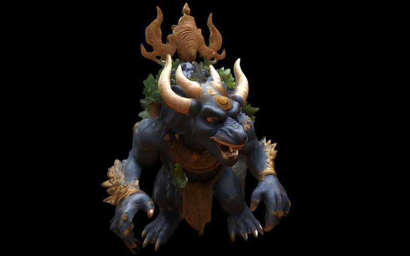 Menagerie mitica: modello 3D dei Gargoyle Guardians - Caratteristiche Immagine 26