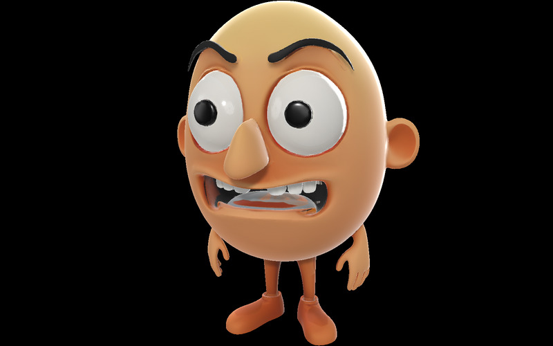 Przyjazna Fantastyka i Dziwaczna Kolekcja Postaci Zombie Model 3D - Obraz funkcji 24