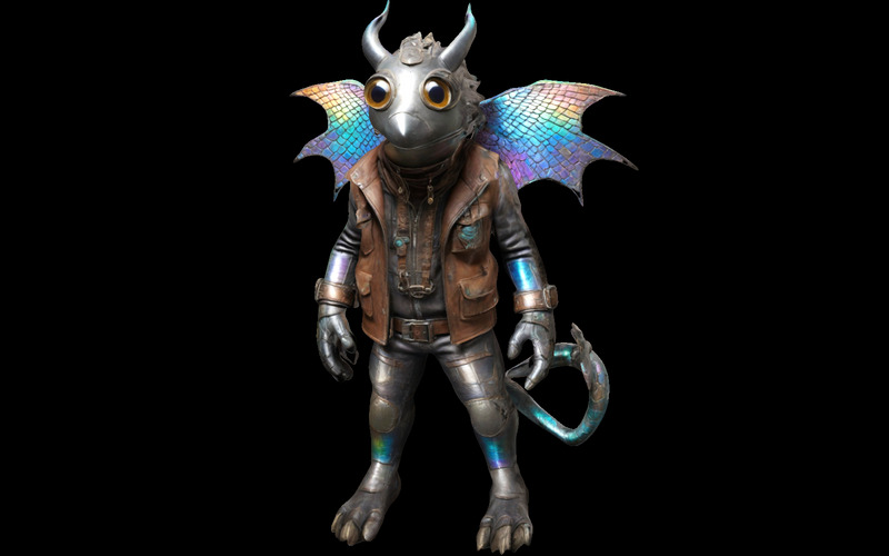 Stellar Abyss Creatures – Monster Pack Vol. 1 3D Модель - Features Image 8