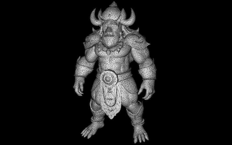 Mythic Realms: AI‑Crafted Fantasy Guardians 3D Pack 3D Model - Features Image 5