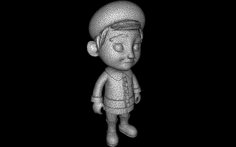 Chibi Crew: Expressive Cartoon Characters 3D Model - Features Image 19