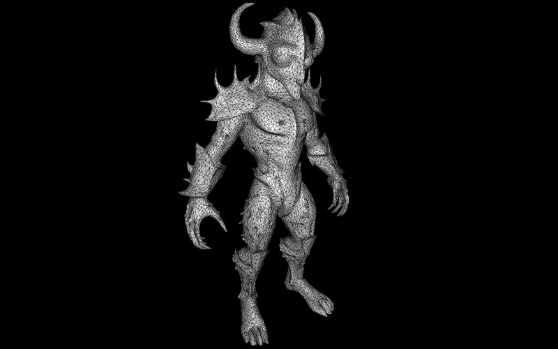 Primal Monarchs: Kolekcja wojowników naczelnych Apex Model 3D - Obraz funkcji 7