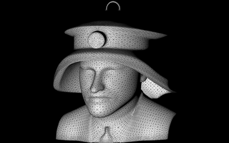 Ozdoba Regal Commander Model 3D - Obraz funkcji 8