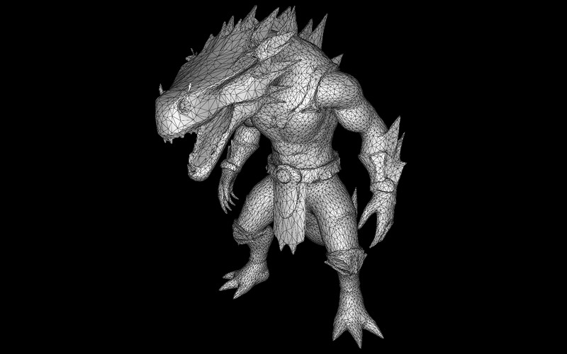 Mythic Realms: AI‑Crafted Fantasy Guardians 3D Pack 3D Model - Features Image 17