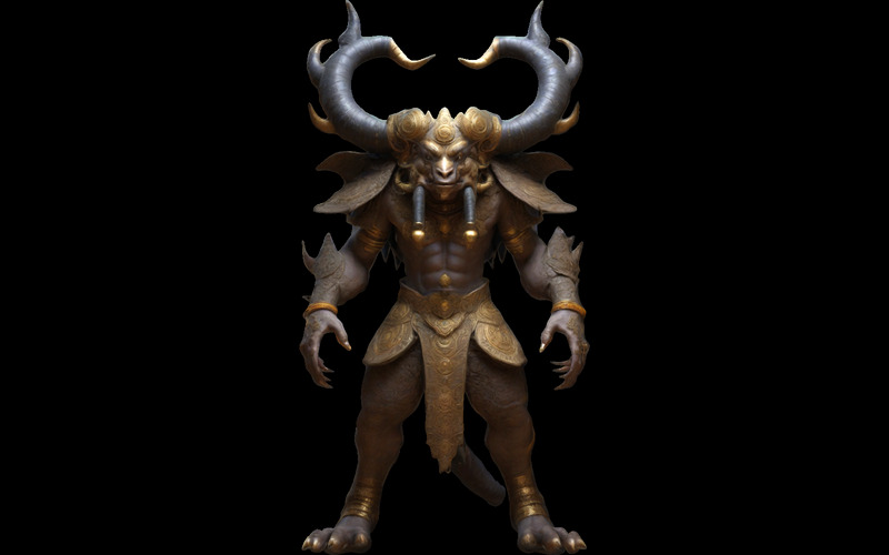 Collezione di bestie mitologiche: pacchetto di creature fantasy modello 3D gratuito - Caratteristiche Immagine 10