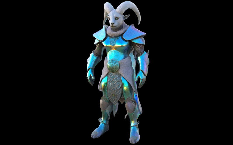 3D-модель набора персонажей MythosForge Fantasy - Features Image 4