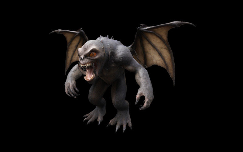 Menagerie mitica: modello 3D dei Gargoyle Guardians - Caratteristiche Immagine 28