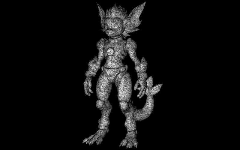 3D-модель набора персонажей MythosForge Fantasy - Features Image 13