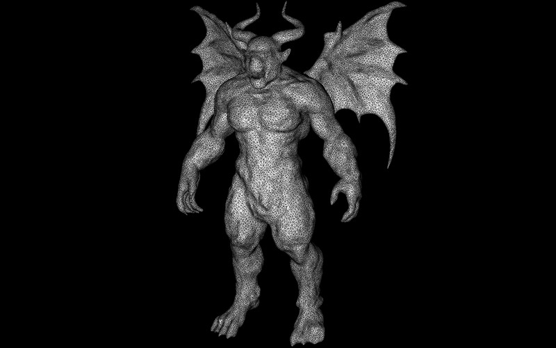 Menagerie mitica: modello 3D dei Gargoyle Guardians - Caratteristiche Immagine 21