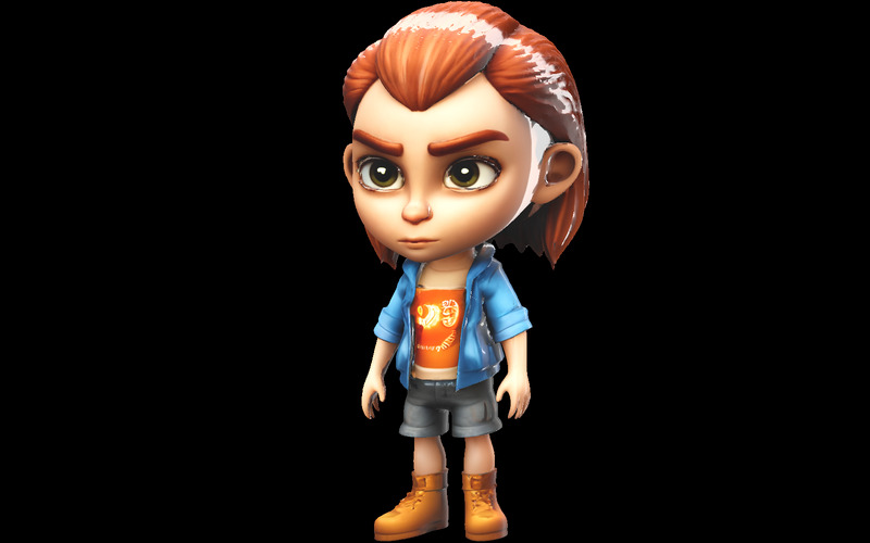 Whimsical Wanderers: Abenteuerpaket für Kinder 3D-Modell - Eigenschaften Bild 12