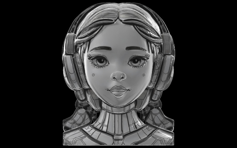 Cyber Groove Bust Free 3D-modell - Features Image 3