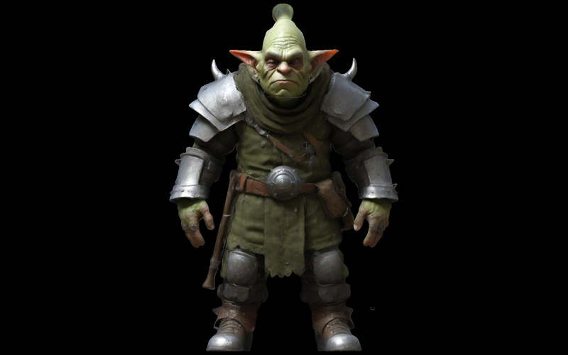 Fantasia Goblin Horde: Pacote Completo de Personagens Modelo 3D Grátis - Features Image 10