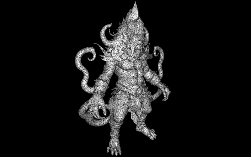 Mythic Realms: AI‑Crafted Fantasy Guardians 3D Pack 3D Model - Features Image 15