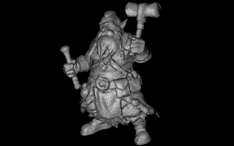 Collezione di modelli 3D di Guardiani Cornuti Mitici - Caratteristiche Immagine 29