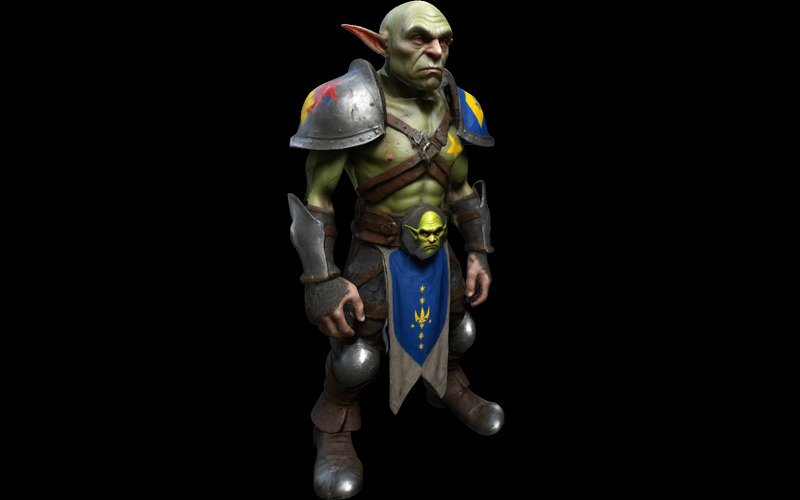 Авангард Оркового Легиона: 3D-модель закаленных в боях воинов - Features Image 10