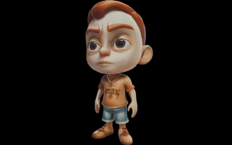 Chibi Crew: Expressive Cartoon Characters 3D Model - Features Image 8