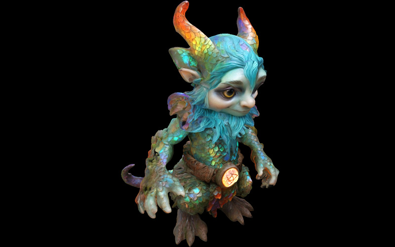 MythosRealm Creatures: Фантастическая 3D-модель бестиария - Features Image 10