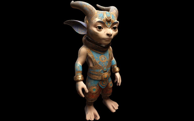 3D-модель Они-Хранители Царства - Features Image 22