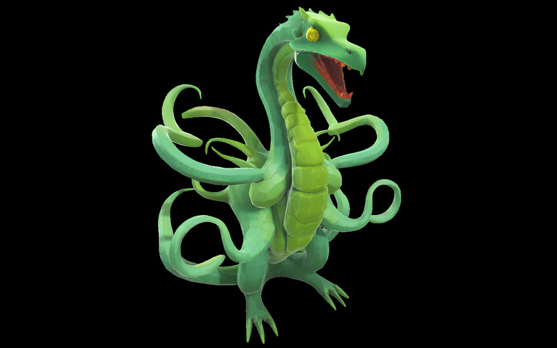 Whimsical Creatures Pack - Fantasy Animal Kingdom Vol. 1 3D-model - Features Image 14