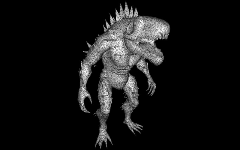 Avatary antropomorficzne: kolekcja fantastycznych stworzeń 3D Model - Obraz funkcji 23