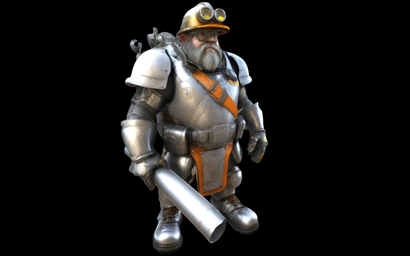 Механизированная фантазия Аркадии – 3D-модель коллекции персонажей - Features Image 18