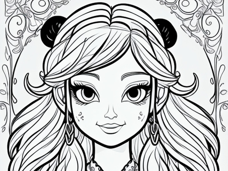 Enchanted Princess Portrait Collection - 24 Unique Designs - Features Image 4