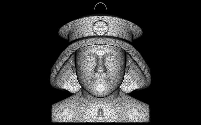 Ozdoba Regal Commander Model 3D - Obraz funkcji 4