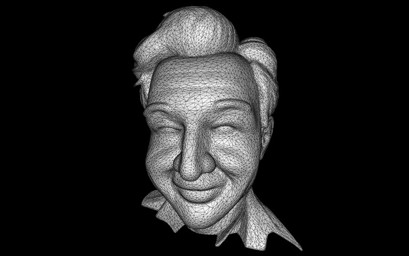 Klassisk Gentleman Bust Free 3D-modell - Features Image 2