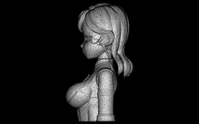 神圣的太阳祝福半身像免费 3D 模型 - Features Image 6