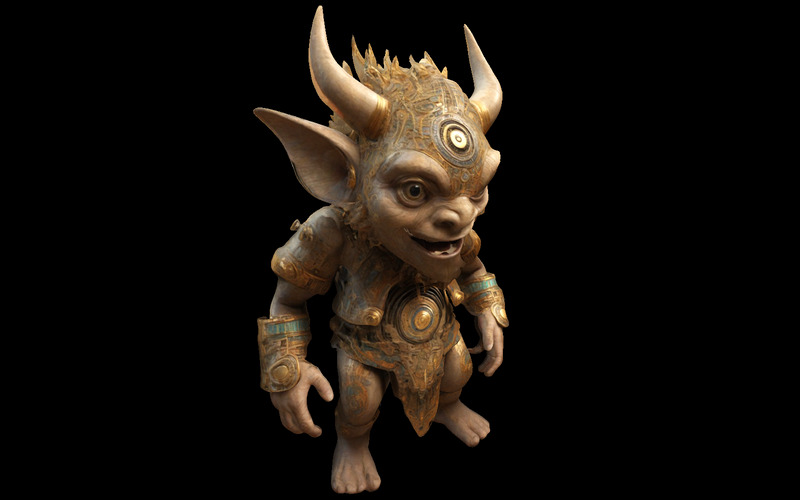 Celestial Bestiary Guardians 3D Model - Features Image 10