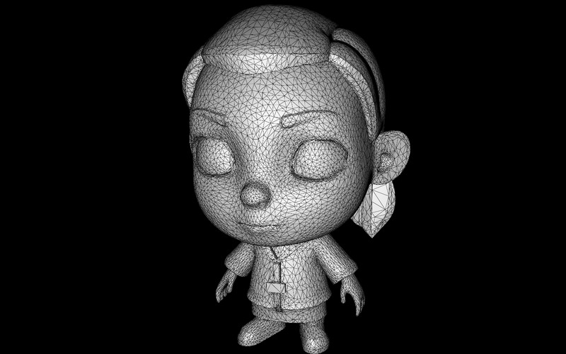 Chibi Crew: Expressive Cartoon Characters 3D Model - Features Image 25