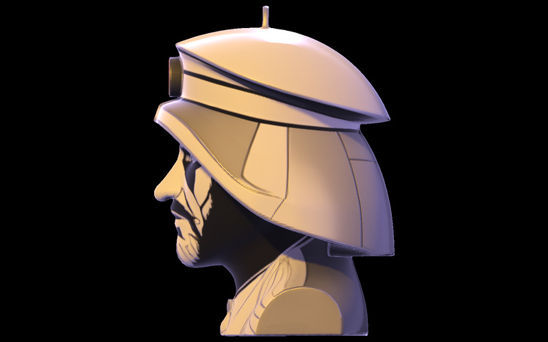 Ozdoba Regal Commander Model 3D - Obraz funkcji 5