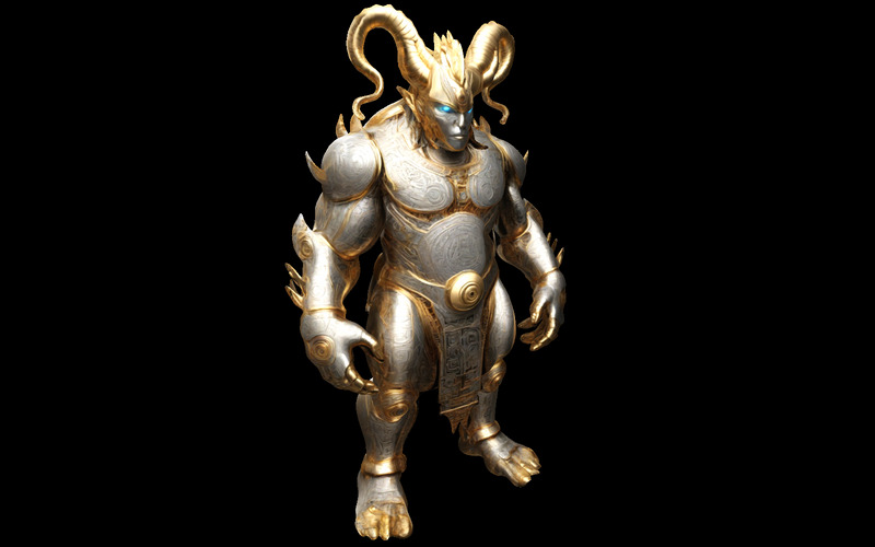 Celestial Bestiary Guardians 3D Model - Features Image 22