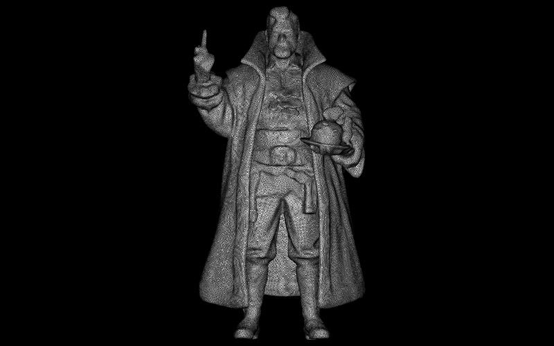 Figurka Niebiańskiego Czarodzieja, model do druku 3D - Obraz funkcji 6