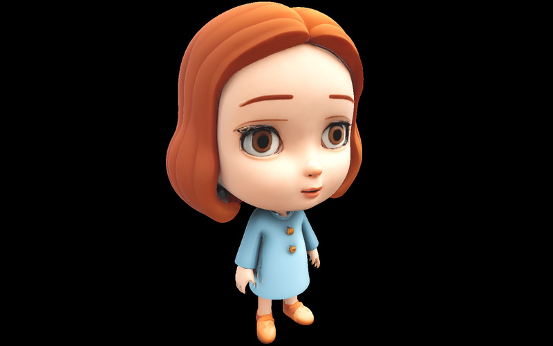 CharacterVerse: Kolekcja różnorodnych bohaterów i złoczyńców Model 3D - Obraz funkcji 16