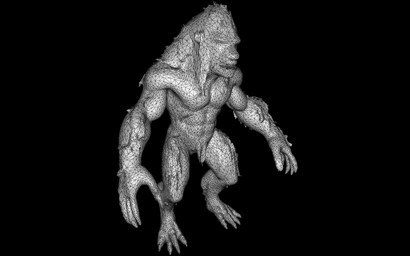Avatary antropomorficzne: kolekcja fantastycznych stworzeń 3D Model - Obraz funkcji 15