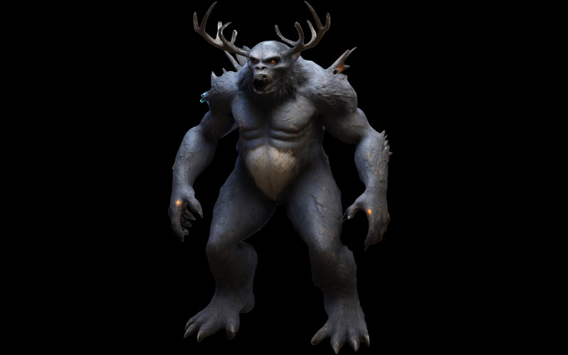 Menagerie mitica: modello 3D dei Gargoyle Guardians - Caratteristiche Immagine 8